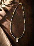 Santa Maria Necklace in Grandidierite