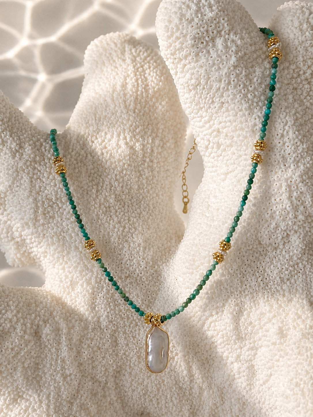 Santa Maria Necklace in Turquoise