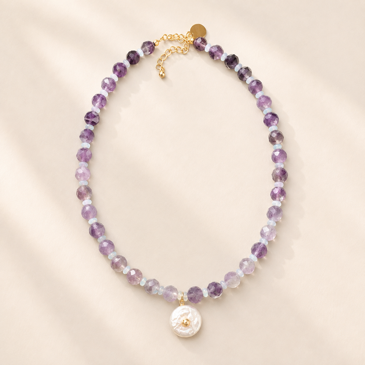 Miramar Necklace in Amethyst